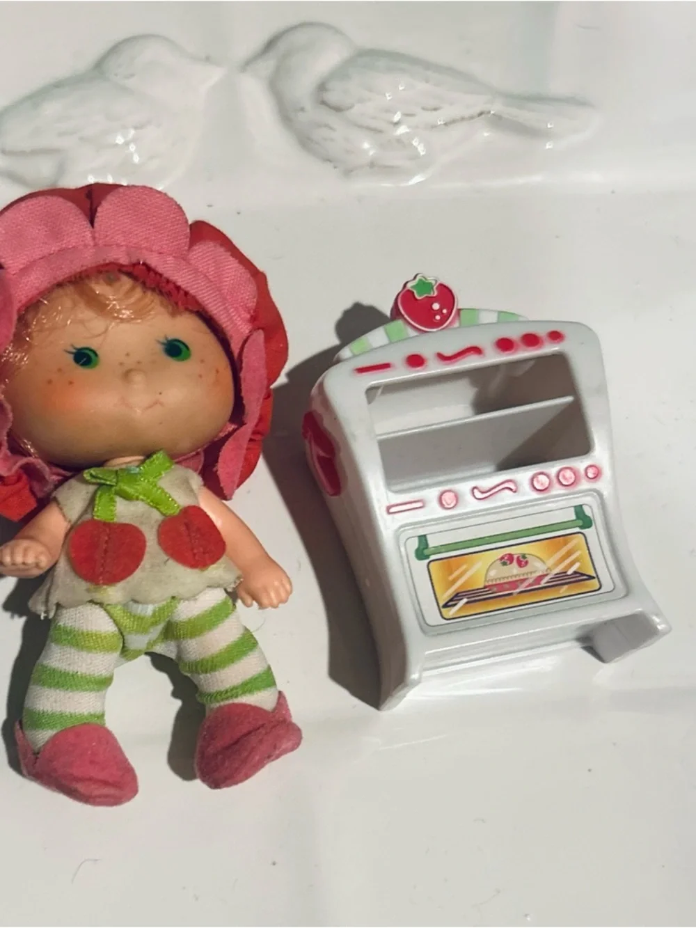 Vintage 1970s Cherry Cuddler doll classic Kenner strawberry shortcake collection